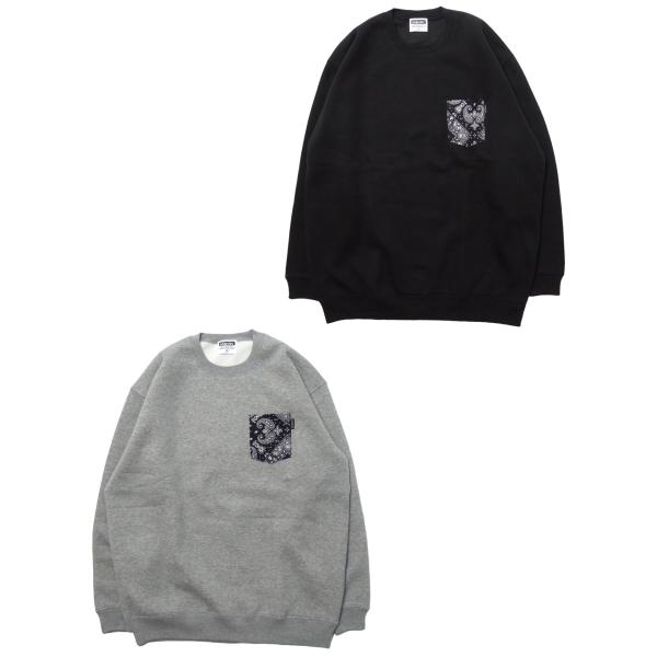 [DOUBLE STEAL] Pocket Crewneck Sweat