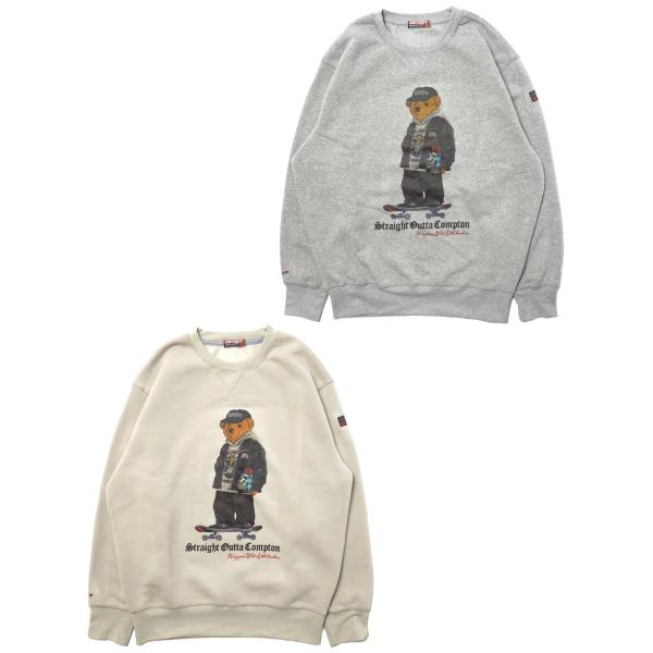 [MANIC DEE] SOC SB BEAR CREW SWEAT