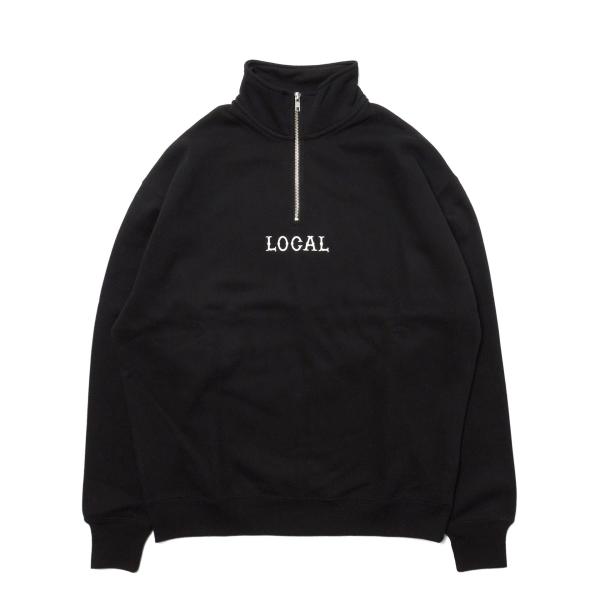 [CUTRATE] CLASSIC LOCAL LOGO EMBROIDERY HALF ZIP S...