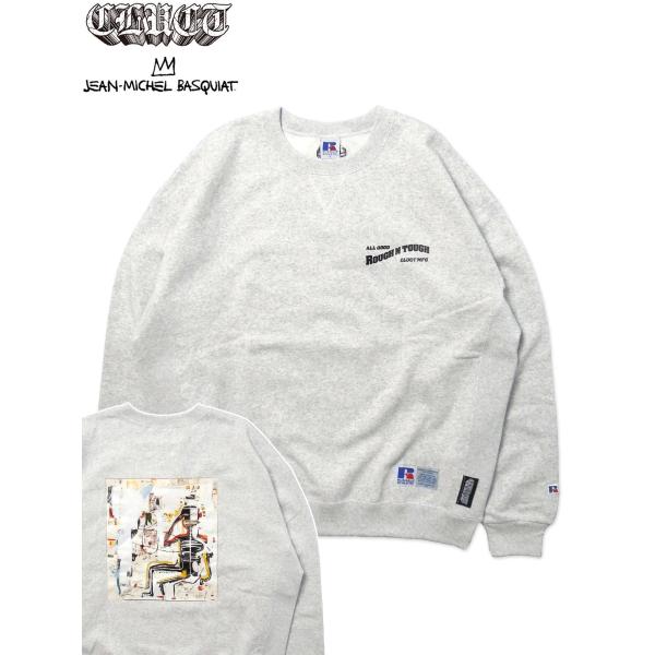 [CLUCT] CLUCT x Jean-Michel Basquiat #D CREW SWEAT