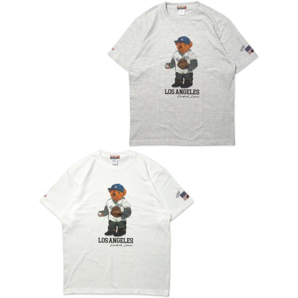 [MANIC DEE] KL LA FIRST PITCH BEAR TEE