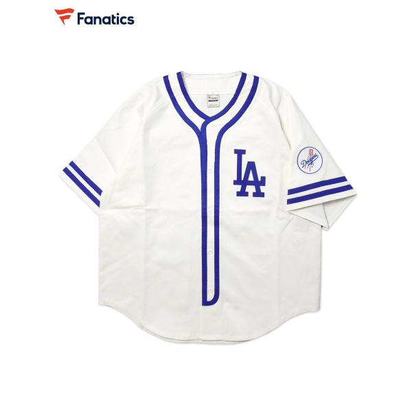 [FANATICS] MLB LA DODGERS BASEBALL SHIRT「販路限定モデル」