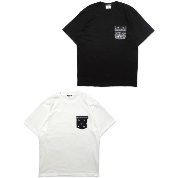 [DOUBLE STEAL] Pattern Pocket TEE
