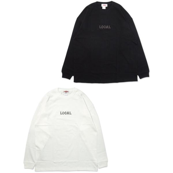 [CUTRATE] CLASSIC LOCAL LOGO EMBROIDERY L/S TEE