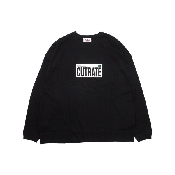 [CUTRATE] CUTRATE BOX LOGO L/S TEE