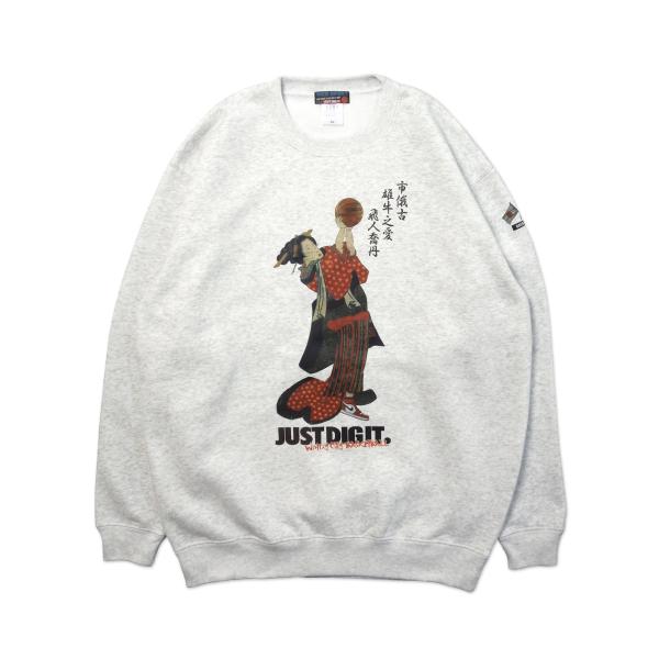 [MANIC DEE] 浮世 CHICAGO AJ T/C CREW SWEAT