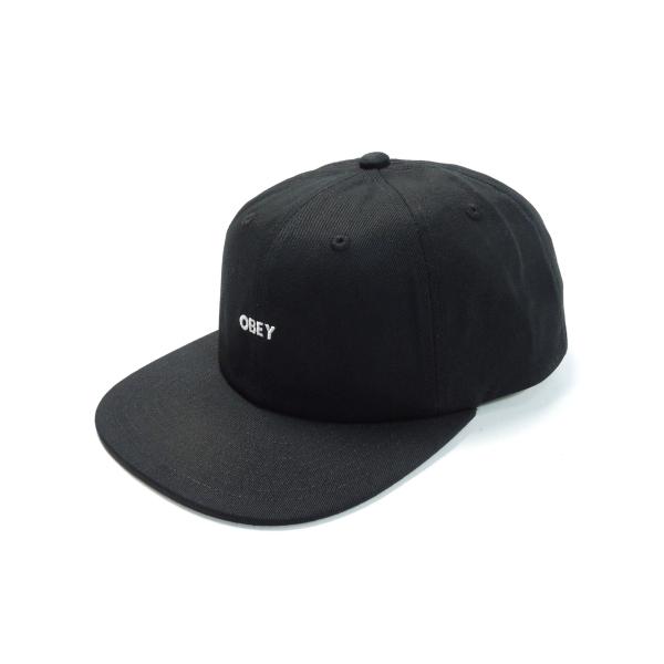 [OBEY] BOLD TWILL 6 PANEL CAP