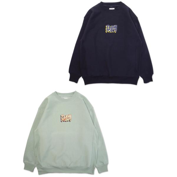 [FLASH POINT] THROW UP TWO LOGO HEAVY WEIGHT C/N S...