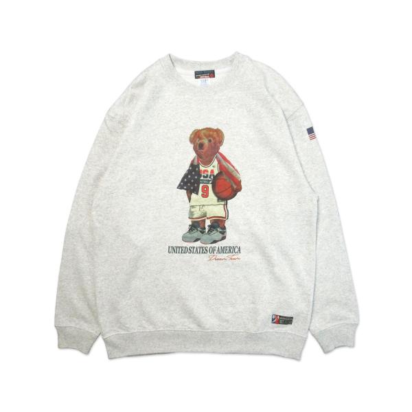 [MANIC DEE] USA1992 MJ BEAR CREW SWEAT