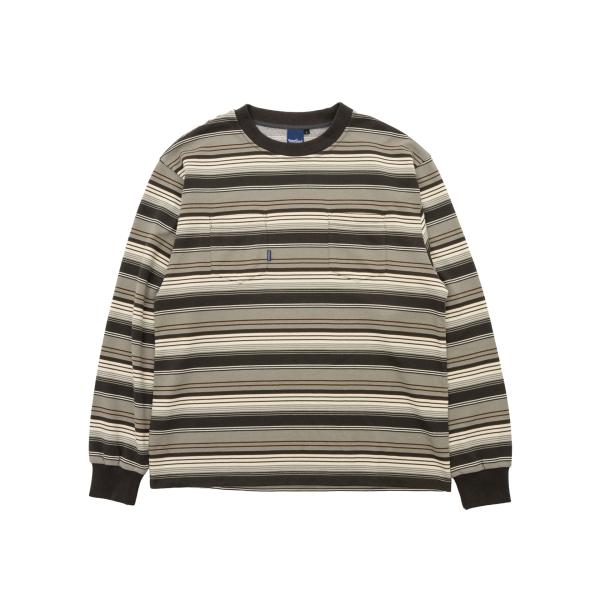 [INTERBREED] French Terry Striped Tee(CH)