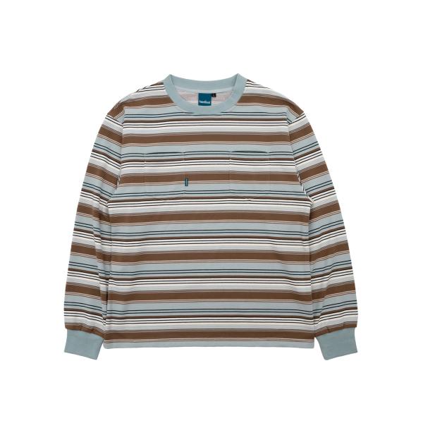 [INTERBREED] French Terry Striped Tee(SA)
