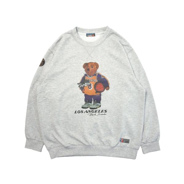[MANIC DEE] BASIC LA8 BEAR CREW SWEAT