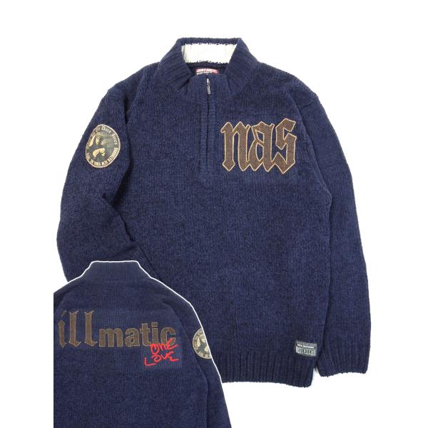 [MANIC DEE] IM HALF ZIP KNIT