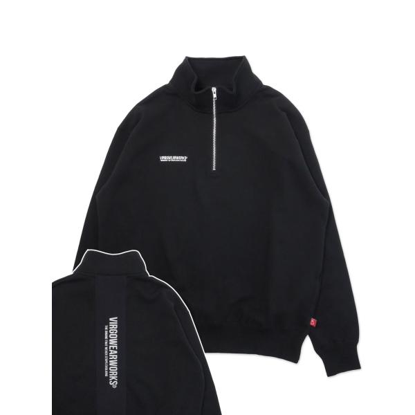 [VIRGOwearworks] Half zip reflect sweat