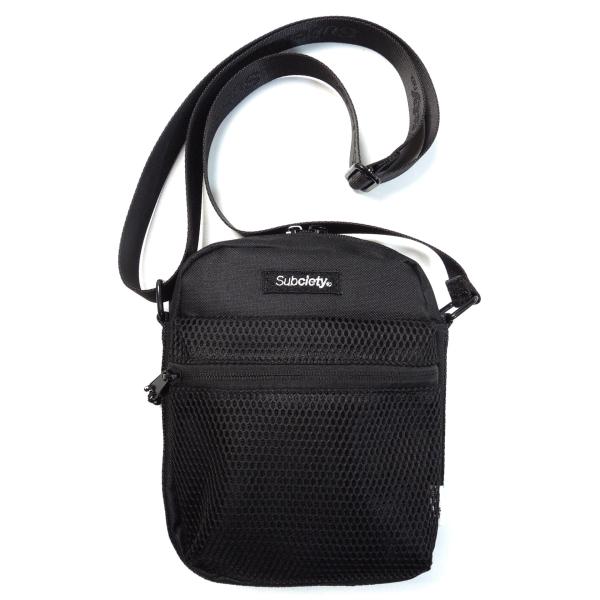 [SUBCIETY] MESH POCKET MINI SHOULDER BAG