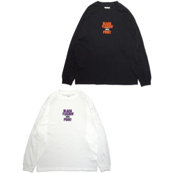 [FLASH POINT] B.F.P LOGO L/S TEE(BK/WH)