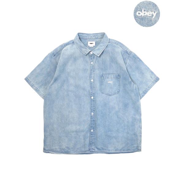 [OBEY] OWENS DENIM SHIRT