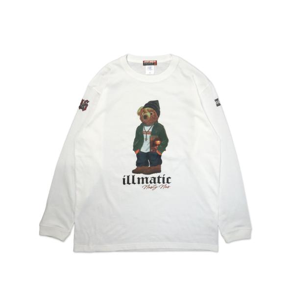[MANIC DEE] NNIM BEAR L/S TEE