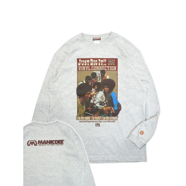 [MANIC DEE] VINYL CONNECTION L/S TEE