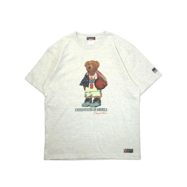 [MANIC DEE] USA1992 MJ BEAR TEE