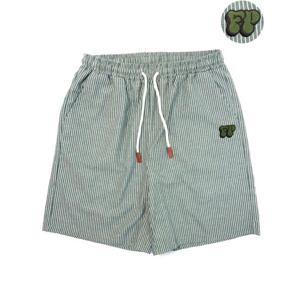 [FLASH POINT] FP LOGO HICKORY EASY SHORTS