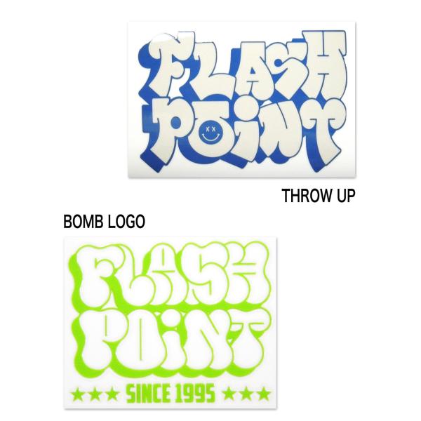 [FLASH POINT] Cutting Sticker(THROW UP/BOMB)