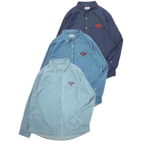 [FLASH POINT] FLASH 95 ARCH LOGO Denim Shirt