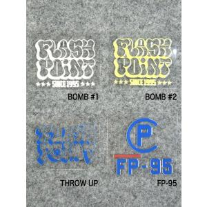 [FLASH POINT] Cutting Sticker(BOMB/THROW UP/FP-95)