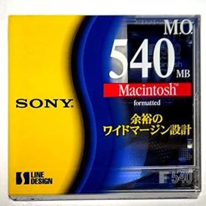 ソニー　3.5型MOディスク　1枚　Macintosh対応フォーマット済　540MB