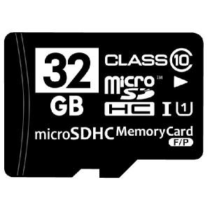 バルク品 microSDHCカード Class10 32GB SD変換アダプター/プラケース付き MFMCSDHC10X32G_BULK