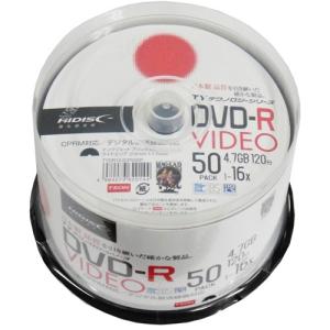 DVD-R 録画用 16倍速 120分 スピンド...の商品画像