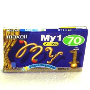 マクセル カセットテープ 70分 1本 ノーマルポジション