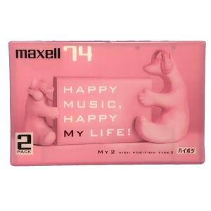 マクセル 音楽用カセットテープ ハイポジション 74分