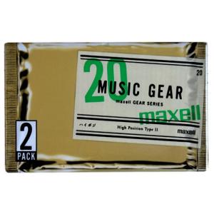マクセル カセットテープ 2本パック ハイポジション