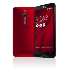 Asustek Simフリー Android5 0 5 5型ワイド デュアルmicrosim Lte Zenfone2 レッド 2gb 32gb Ndpa