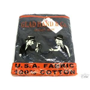 新品 グラッドハンド GLAD HAND 型番14 パックTEE　クルーネック ワッフル Tシャツ　管理001 半袖Tシャツ black S｜flat-sendai