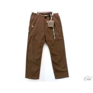 新品 ウィアード WEIRDO WRD-20-SS-26 EASY PANTS  イージーパンツ　グラッドハンド クライミングパンツ brown Ｌ｜flat-sendai