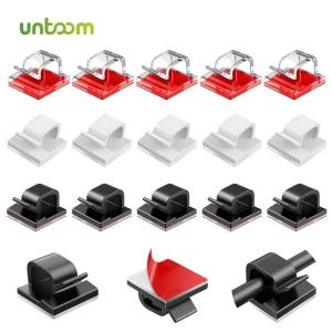 Untoom-USBケーブルとデスクトップケーブルワインダー,マウスとキーボードのクリップを備えたオーガナイザーホルダー,ケーブル保護｜flat-store