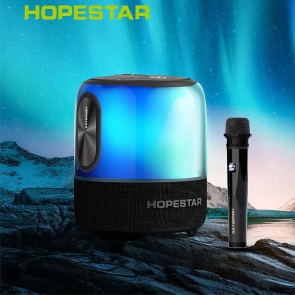 Hopestar-Bluetooth付きワイヤレススピーカー,高品質,60W,サブウーファー付き,ポ...