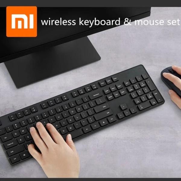 Xiaomi-ロシアのキーボードとマウスのセット,2.4GHz,ワイヤレス,USBゲームのキーボード...