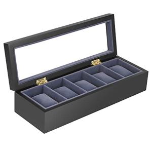 Baskiss 5本 木製時計ケース 腕時計収納ボックス 高級 時計