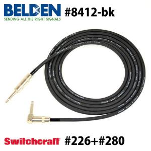 ベルデン BELDEN 8412 10m フォン(SWITCHCRAFT) BELDEN（ベルデン） 8412 ギターシールド LL SWITCHCRAFT (10m