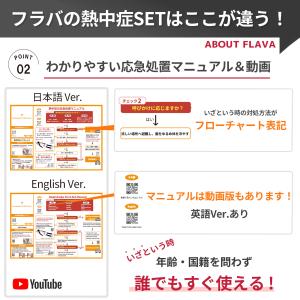 フラバ 熱中症応急処置セット 2026年版 熱...の詳細画像3