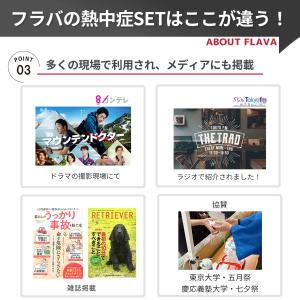 フラバ 熱中症応急処置セット 2026年版 熱...の詳細画像4