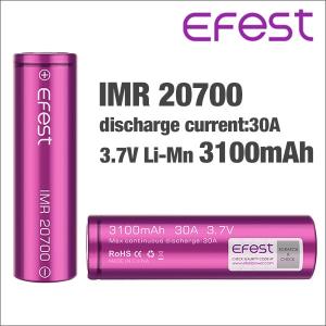 電子タバコ VAPE バッテリー Efest IMR 207...
