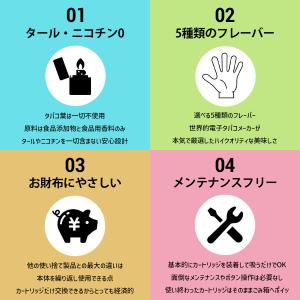 シーシャ 持ち運び 電子タバコ 使い捨て As...の詳細画像4