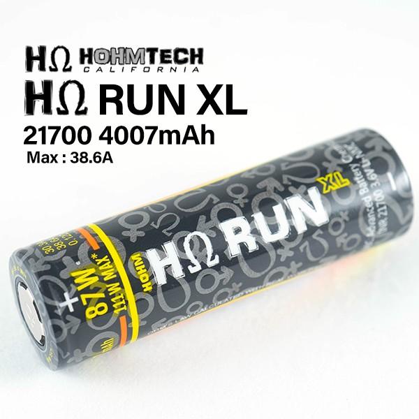 HohmTech Hohm RUN XL INR 21700バッテリー 30.3A 4007mah ...