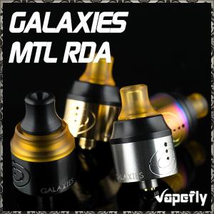 ギャラクシーズ MTL リビルダブルアトマイザー RBA RDA ドリッパー  22mm シングルデッキ BF対応 Vapefly Galaxies MTL RDA おまけつき