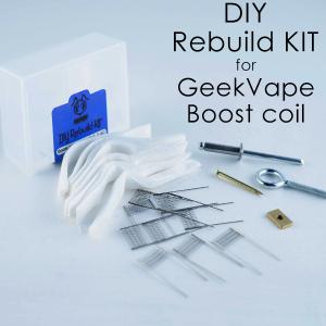 DIY コイル for Geekvape Aegis Boost Ni80 mesh 0.4Ω Vapjoy ギークベベイプ イージス ブースト リビルド vape pod型 ポッド コイル rba｜flavor-kitchen