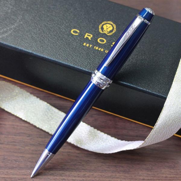 CROSS(クロス) ベイリー ブルー ボールペン  記念品   プレゼント ギフト 就職 御祝 誕...